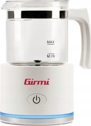 Rrahëse elektrike qumështi Retro Italian ML70, 250 ml, enë qelqi, e bardhë