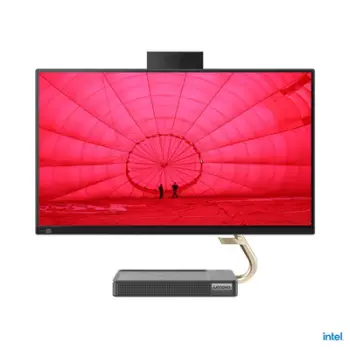 Kompjuter Lenovo IdeaCentre 5 24IOB6, AiO, 23.8" Full HD, Intel Core i7-10700T, 16GB RAM DDR4, 1TB SSD, Intel UHD Graphics 630, i hirtë i errët