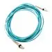 Kabllo fibër optike HPE, LC LC, OM3 50/125, 0.5m, jeshile
