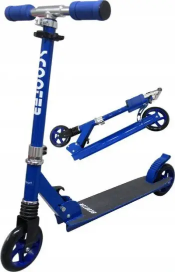 Trotinet R-Sport Large Scooter H5, rrota 200 mm, deri 100 kg, blu