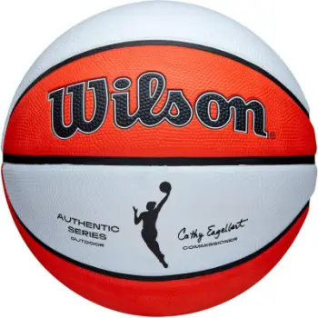 Top basketbolli Wilson WNBA Authentic Series Outdoor WTB5200XB, madhësia 6, portokalli