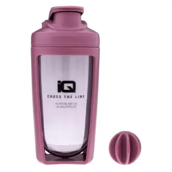Shaker për proteina IQ Cross the Line Agita 92800484269, 650ml, BPA free, transparent