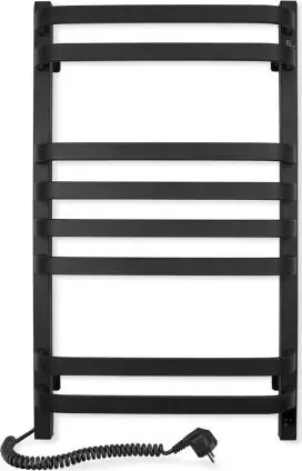 Radiator elektrik për peshqirë Navin Stugna, 480×800mm, me sensor, i zi