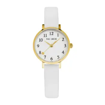 Orë dore për fëmijë Paul Lorens PL14641A-3C2-2, quartz, ciferblat 26mm, rrip i bardhë