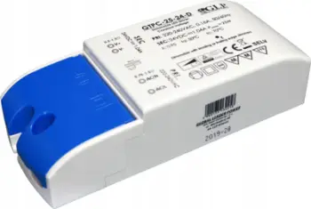 Furnizues LED Global Leader Power GTPC-25-24-D, 25W, 24V, i bardhë