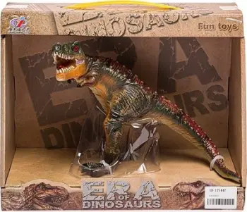 Figurine dinosauri Era of Dinosaurs, plastike, model i përzier, shumëngjyrëshe