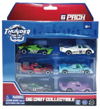 Set makina garuese die cast 1/64, metal plastik, të përziera