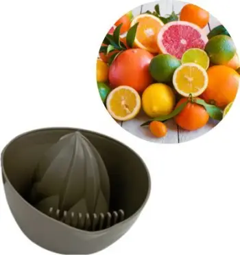 Shtrydhëse dore për agrume Hand Citrus Juicer 1560, plastike, gri