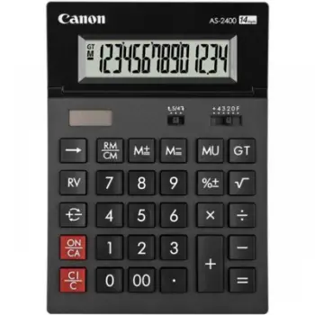Kalkulator tavoline Canon AS120 II, 12 shifra, furnizim dual, gri