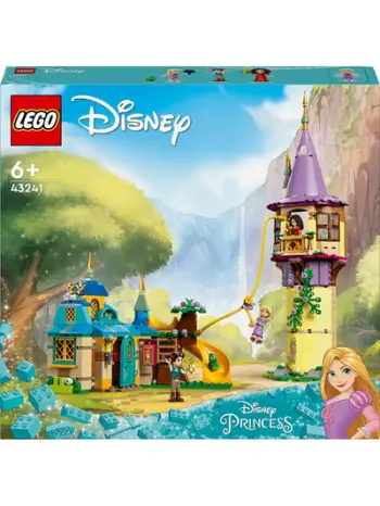 Set konstruktues LEGO Disney Princess Rapunzel Tower 43241, 6 vjeç+, shumëngjyrësh