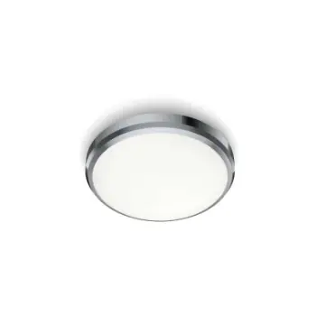 Plafonierë banjoje Philips 93537 EyeComfort, 22cm, 6W LED 640lm 4000K, krom