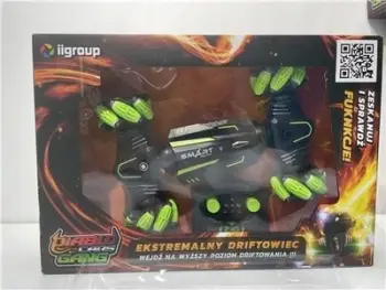 Makinë lodër me telekomandë Rastar Diablo Cars Gang Extreme Drifter, drita LED, rrotullim 360°, shumëngjyrëshe