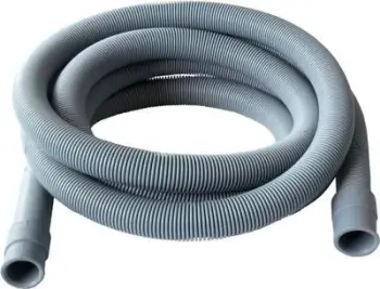 Tub drenazhi për lavatriçe, 2.5 m, diametër 20 24 mm, gri