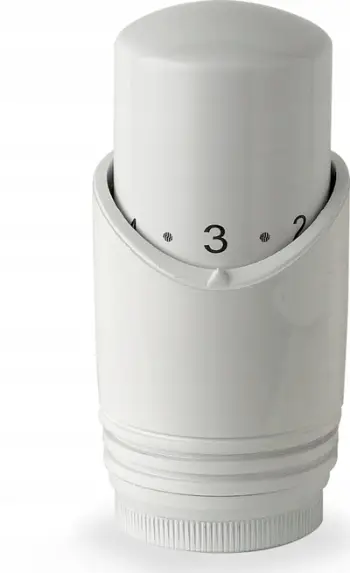 Kokë termostatike Vero White 30x1.5, për radiator, e bardhë