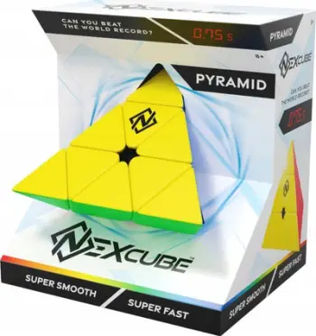 Kub logjik piramidë MoYu NexcCube Pyramid 930422, plastikë me ngjyra, shumëngjyrësh