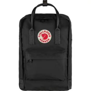Çantë shpine Fjallraven Kanken Laptop 15", Vinylon F, e zezë