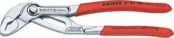 Klësta për pompë uji Knipex Cobra 87 03 180, 180mm, kapje me buton, çelik