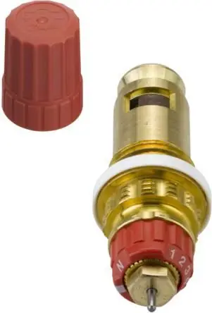 Vendosë valvule termostatike Danfoss RA-N 013G7380, me para-rregullim, për radiator