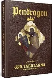Libër RPG Black Monk Polska Pendragon Core Rulebook, lojë role, në polonisht