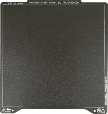 Fletë çeliku sustash Prusa Mini+, PEI me teksturë, origjinale