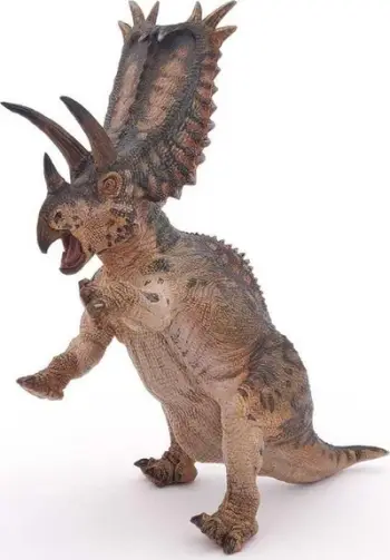 Figurine dinosaur Papo Pentaceratops, plastikë, shumëngjyrëshe