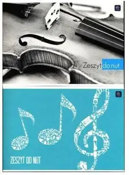 Fletore muzikore Interdruk Music Notebook A5, 16 fletë, format A5, shumëngjyrëshe