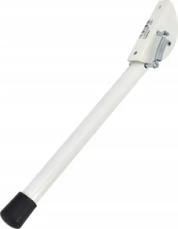 Stoper dere White Medium Kick Down, 18x265mm, metal, i bardhë