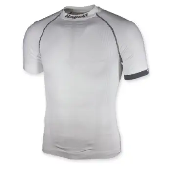 Bluzë termike kompresuese Rogelli Compression, Dryarn, XL, e bardhë