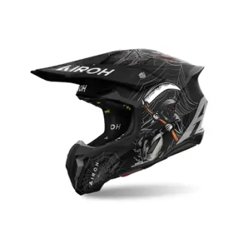 Helmetë motocross Airoh Twist 3 Arcade, XS, black grey