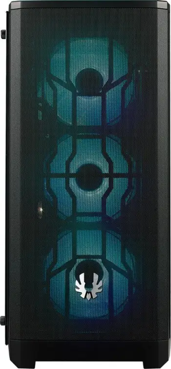 Kuti kompjuteri BitFenix Nova Mesh TG RGB, MIDI Tower, panel xhami, e zezë