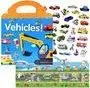 Libër me ngjitëse Jokomisiada Vehicles, 36 sticker-a, mjetet në trafik, shumëngjyrësh