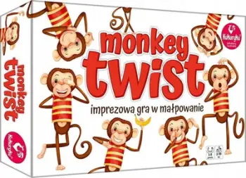 Loja familjare Kukuryku Game Monkey Twist, për fëmijë 3+, shumëlojtarëshe