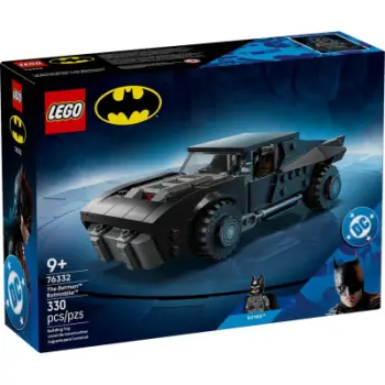 Set lodre LEGO DC The Batman Batmobile 76332, 330 pjesë, 9+, i zi