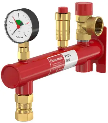 Konzolë instalimi Flamco FleXconsole S 20 Plus, për enë zgjerimi, metalike