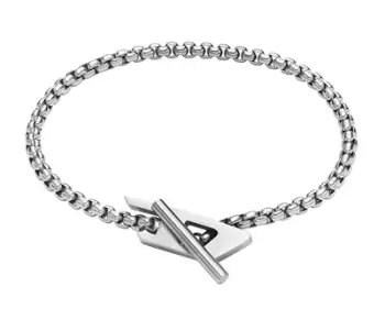 Byzylyk unisex Diesel DX1476040, i argjendtë