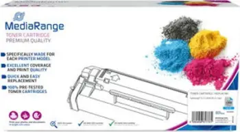 Kartutxhe toneri MediaRange MRSAT404SC, kompatibil, cyan