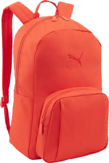 Çantë shpine unisex Puma Classics Archive, 24L, për laptop, portokalli