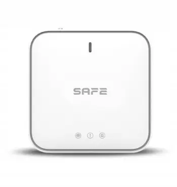 Njësi qendrore alarmi zjarri SAFE 50HUB-WRF, Wi-Fi Ethernet, deri 24 detektorë, e bardhë