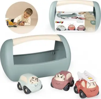 Set lodrash me vetura Smoby Mini-Speedster, 3 pjesë, jeshile