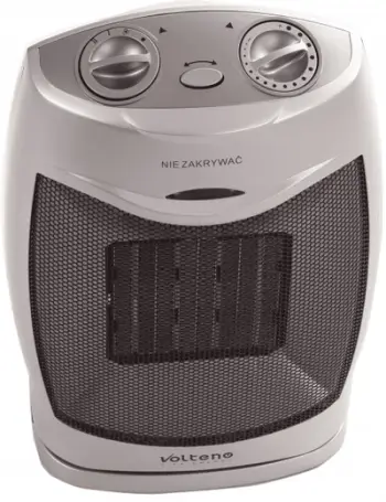 Ngrohës ventilator Volteno VO0278, qeramik, 1500W, i bardhë