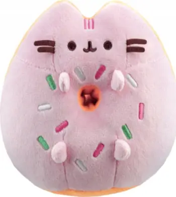 Lodër pelushi Pusheen Pink Donut, 5.5", rozë