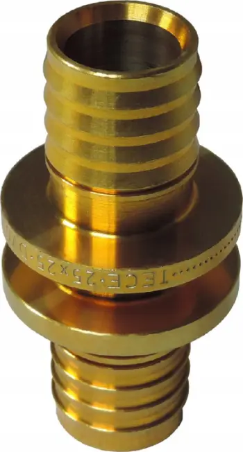 Lidhës i drejtë tubash Tece 706025, 25mm, metalik
