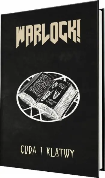 Libër Warlock Curses And Spells Of Hengal, suplement për RPG, nekromanci dhe artefakte magjike