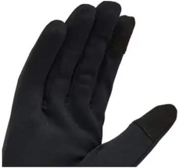 Doreza termike Asics Thermal Gloves 3013A424, poliester, për vrapim, të zeza