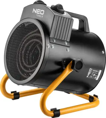 Ngrohës elektrik industrial Neo 90-067, 2kW, IPX4, portokalli
