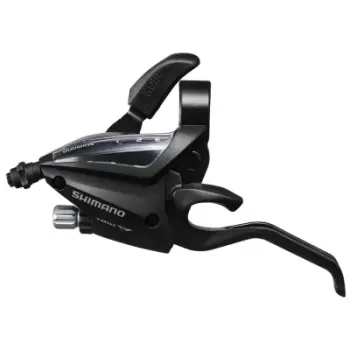 Manetë e majtë Shimano ST EF500, 3 shpejtësi, EZ FIRE PLUS, e zezë