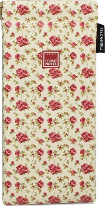 Kuti për syze Make Notes Vintage B Flower, me dizajn lulesh