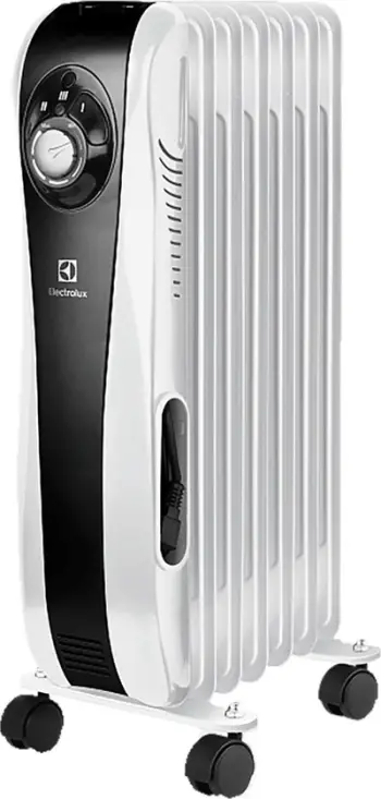 Radiator vaji Electrolux Sport Line EOH/M-5157N, me rrota, i bardhë e zi