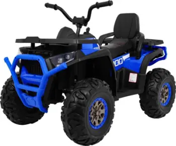 Motor elektrik për fëmijë Quad Desert, 12V, Luxury Pack, blu
