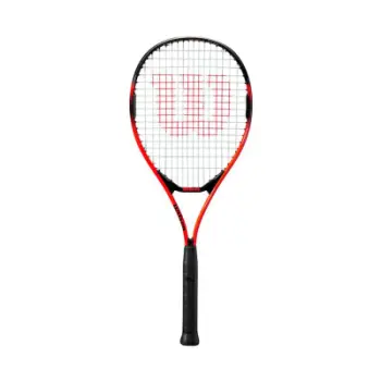 Raketë tenisi Wilson Pro Staff Precision Junior, 251g, për fëmijë 7–8 vjeç, e kuqe e zezë